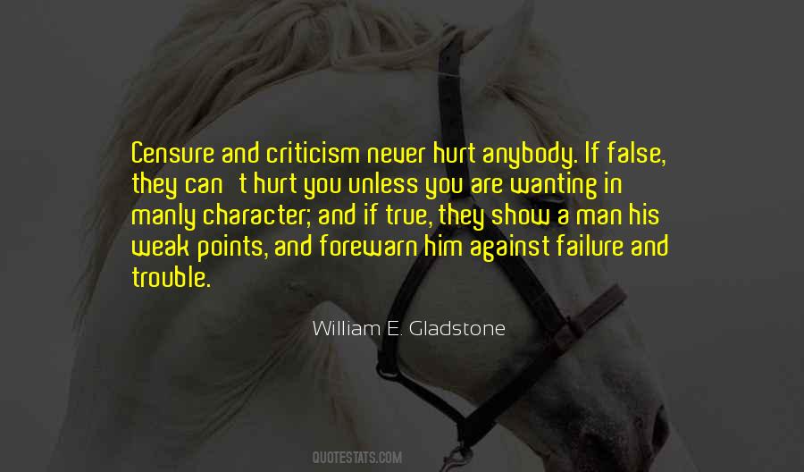 Quotes About Weak Character #588958