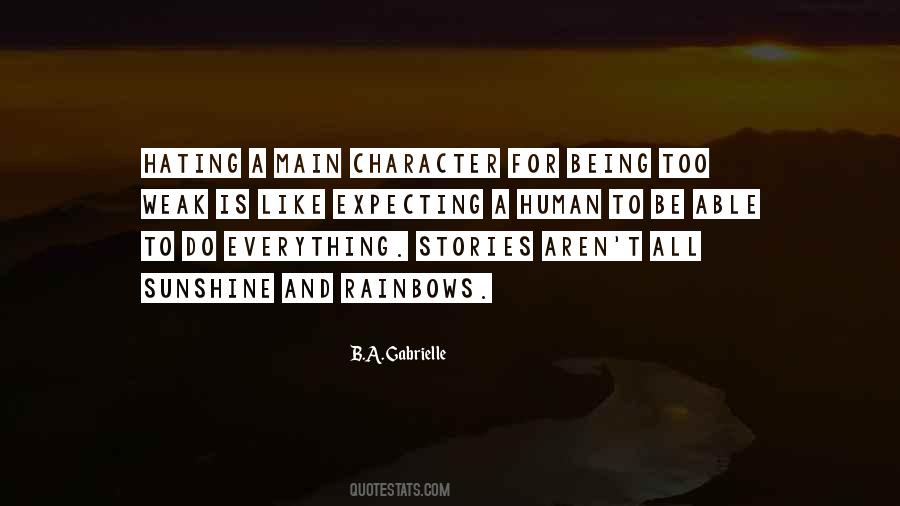 Quotes About Weak Character #753841