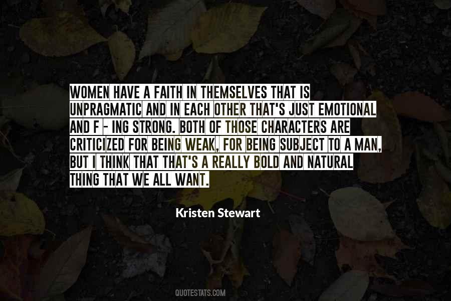 Quotes About Weak Faith #136582