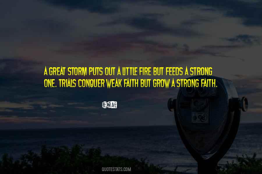Quotes About Weak Faith #1447105