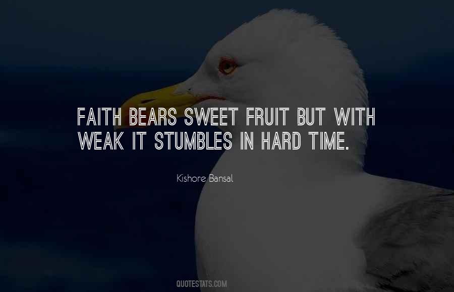 Quotes About Weak Faith #1840834