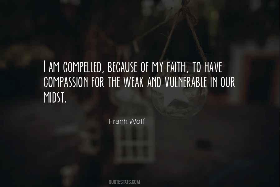 Quotes About Weak Faith #19120
