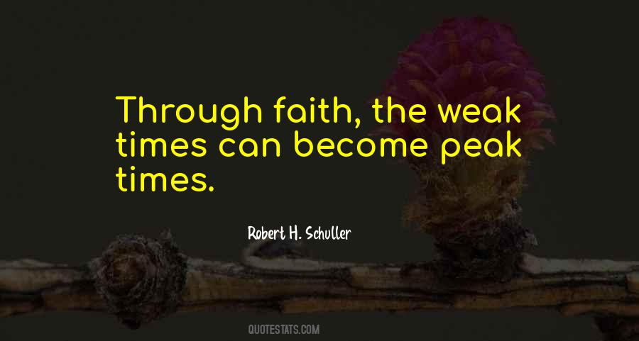 Quotes About Weak Faith #210901