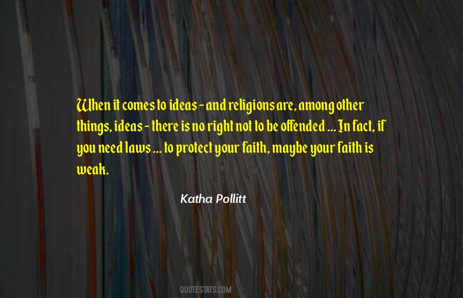 Quotes About Weak Faith #906069