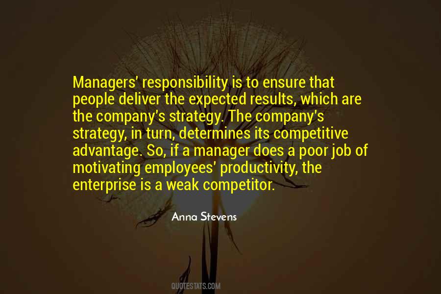Quotes About Weak Managers #744391