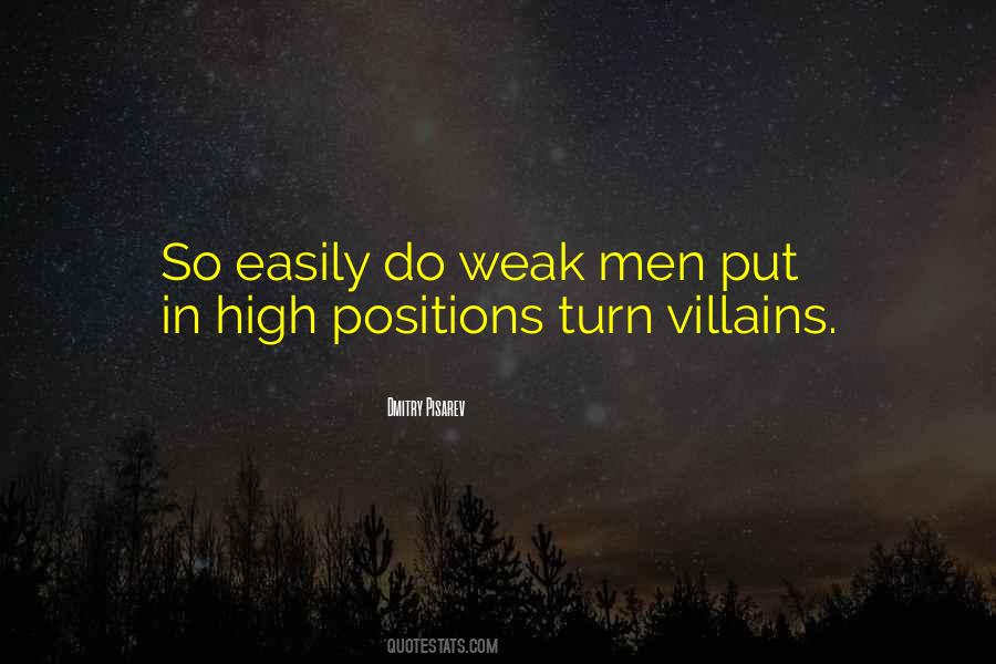 Quotes About Weak Men #992810