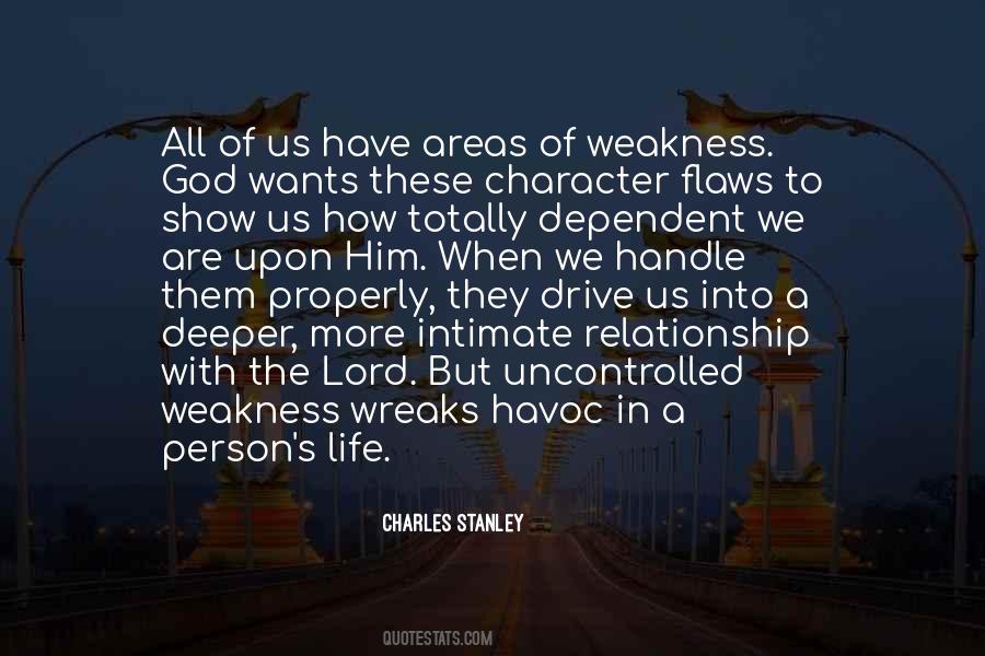 Quotes About Weakness Of Character #27964