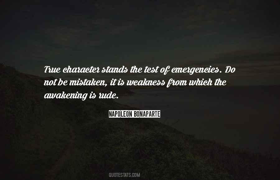 Quotes About Weakness Of Character #63536