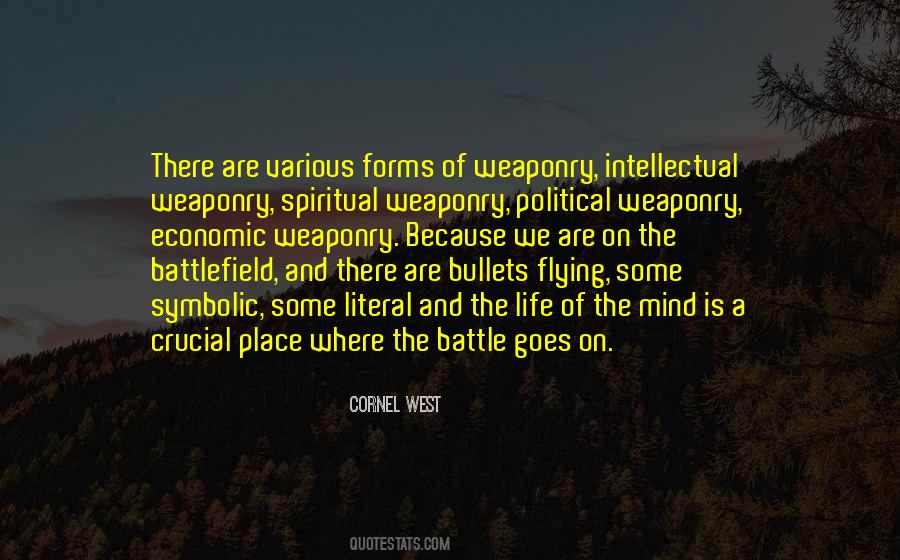 Quotes About Weaponry #1767164