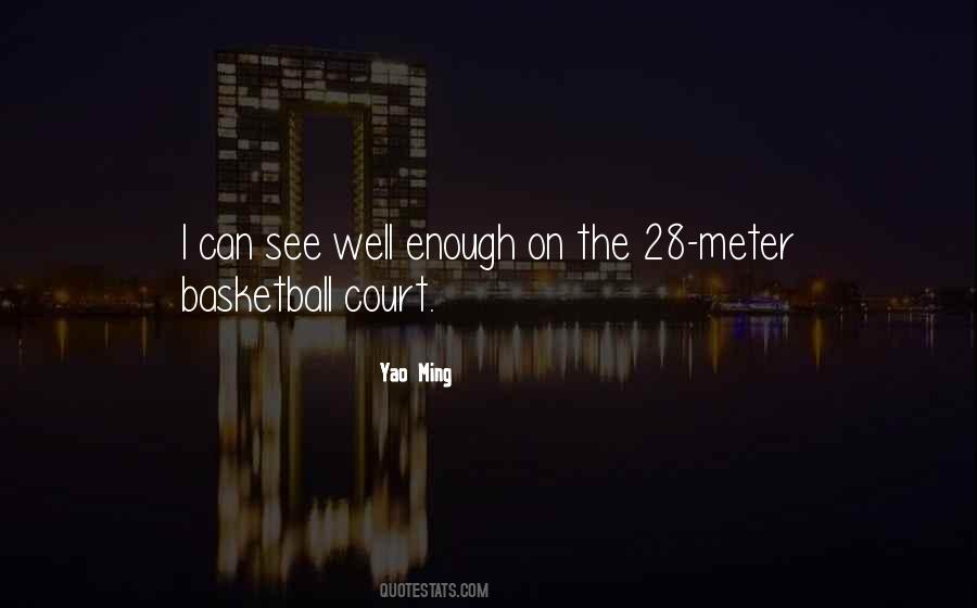 Quotes About The Basketball Court #612679