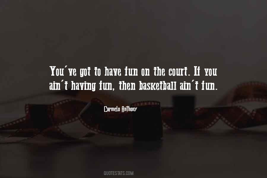 Quotes About The Basketball Court #983981