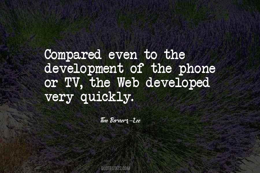 Quotes About Web Development #600119