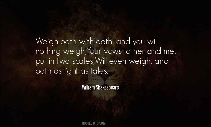 Quotes About Weigh #1337575
