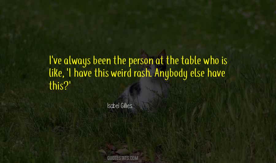 Quotes About Weird Person #434924