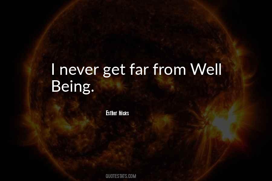 Quotes About Well Being #1189795