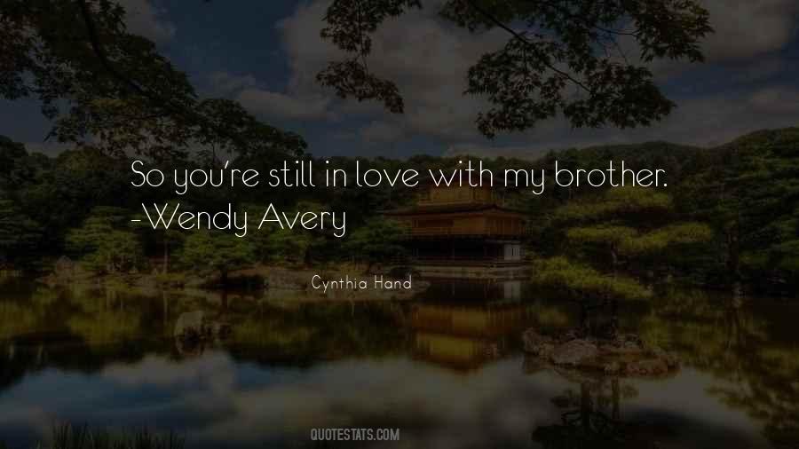 Quotes About Wendy #624082