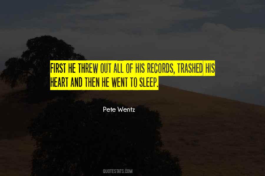 Quotes About Wentz #1301796