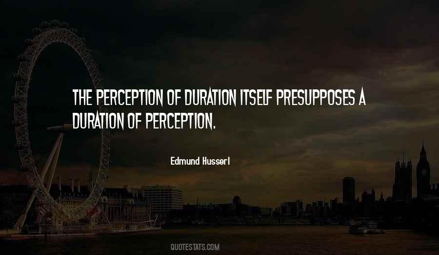 Quotes About Perception Of Time #152991