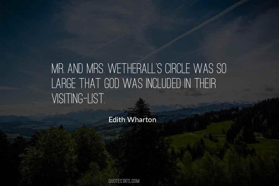 Quotes About Wetherall #1260620