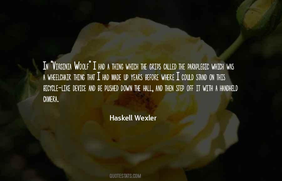 Quotes About Wexler #734009
