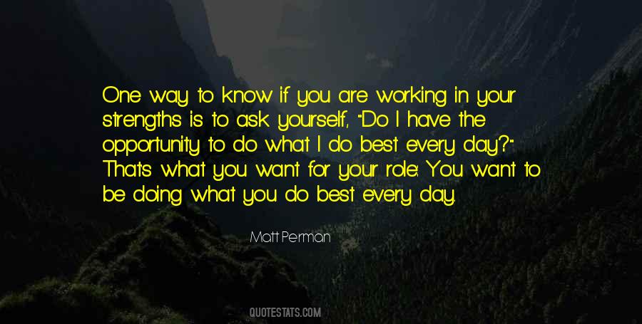 Quotes About What Is Best For You #160358