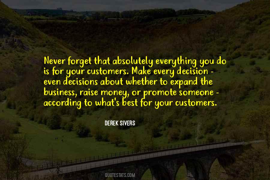 Quotes About What Is Best For You #289690