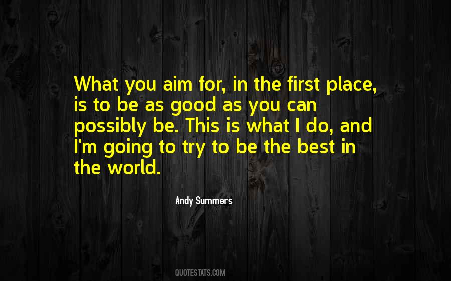 Quotes About What Is Best For You #431962