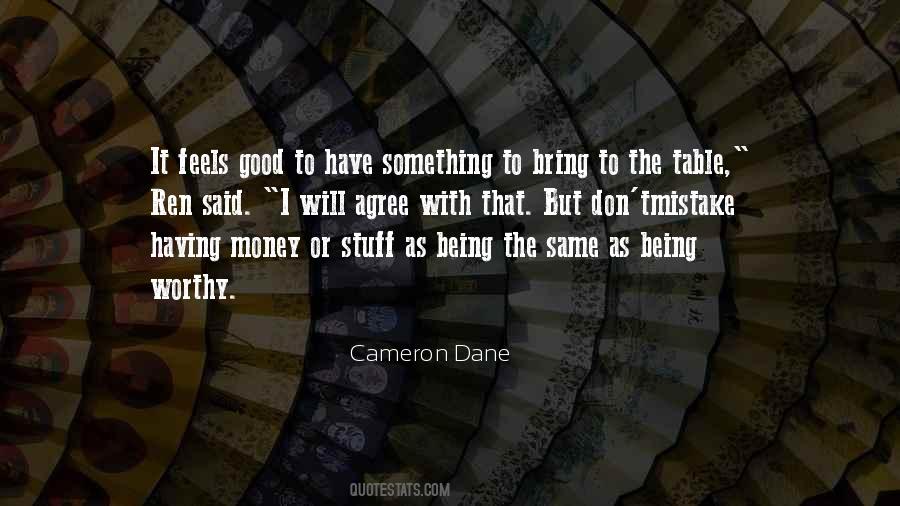 Quotes About What You Bring To The Table #1110883