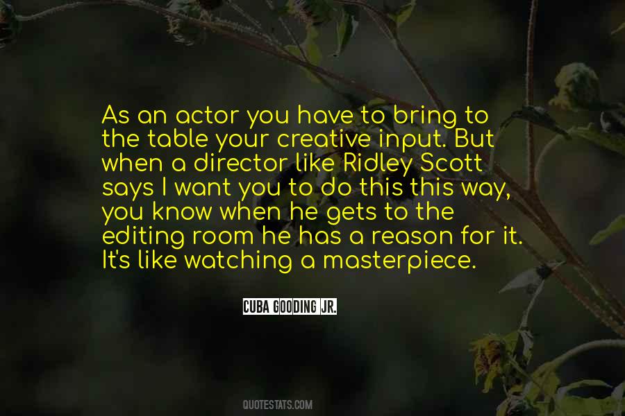 Quotes About What You Bring To The Table #1547086
