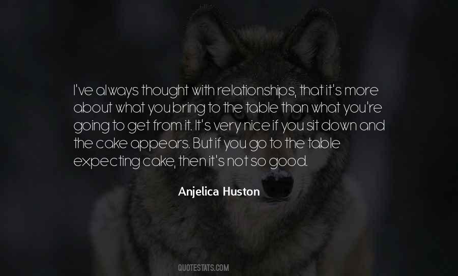 Quotes About What You Bring To The Table #1877983