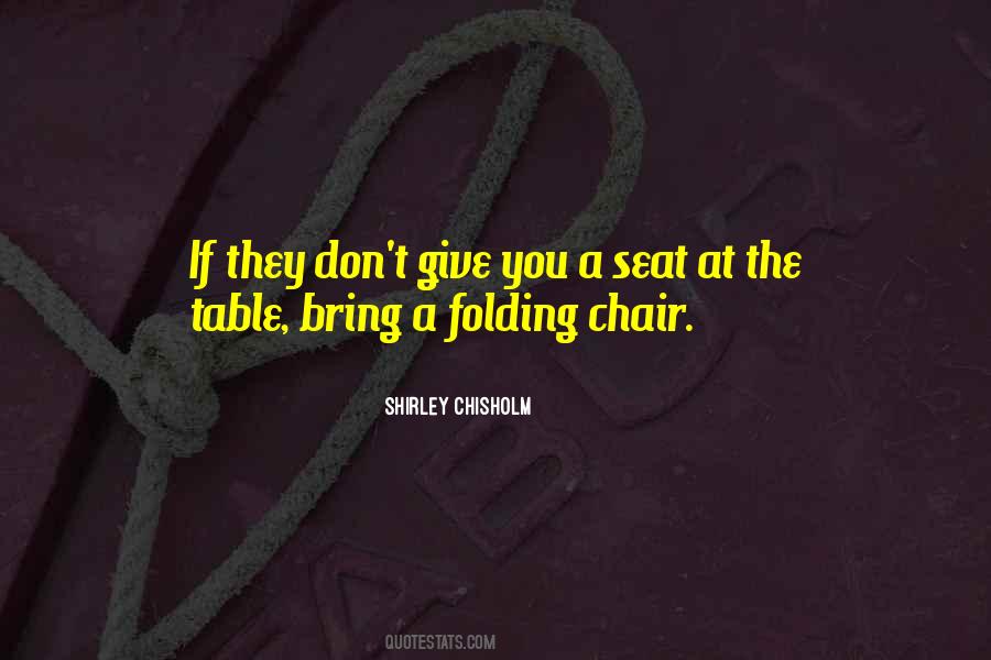 Quotes About What You Bring To The Table #342578