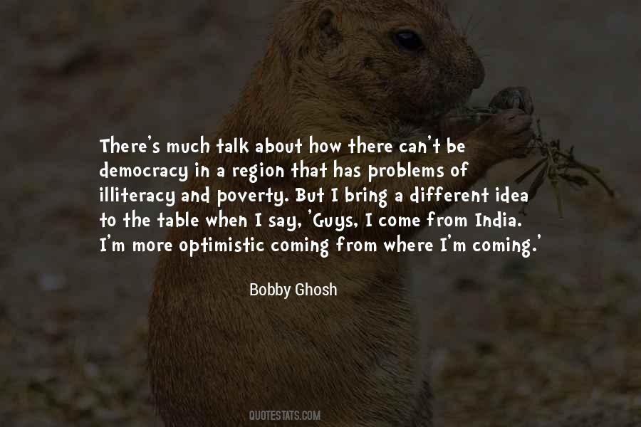 Quotes About What You Bring To The Table #359401