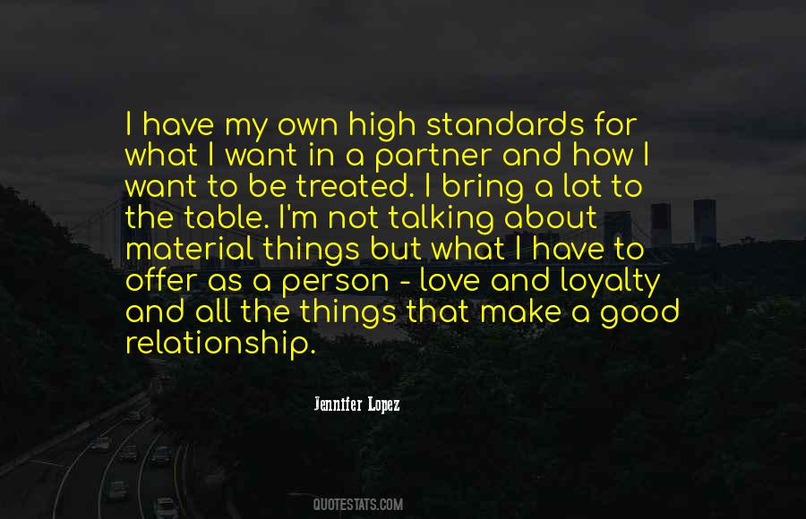 Quotes About What You Bring To The Table #431340