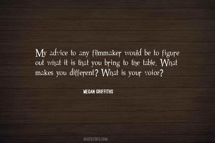 Quotes About What You Bring To The Table #698525
