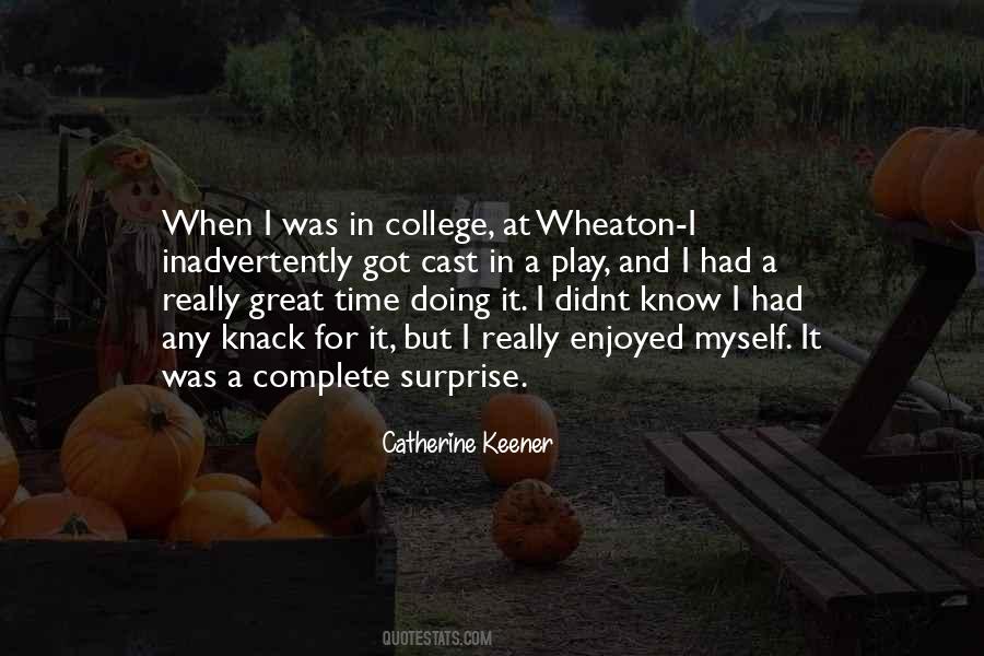 Quotes About Wheaton #968936