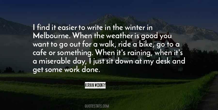 Quotes About Melbourne Weather #1224134