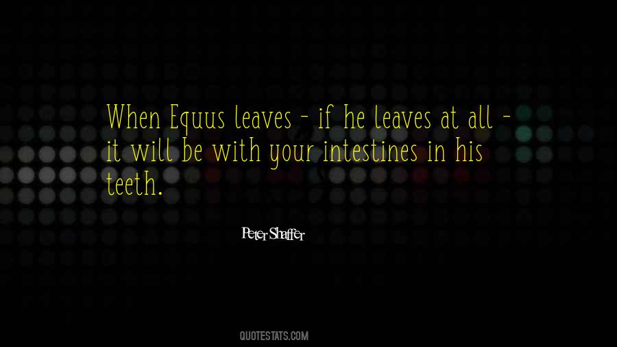 Quotes About When He Leaves #153875