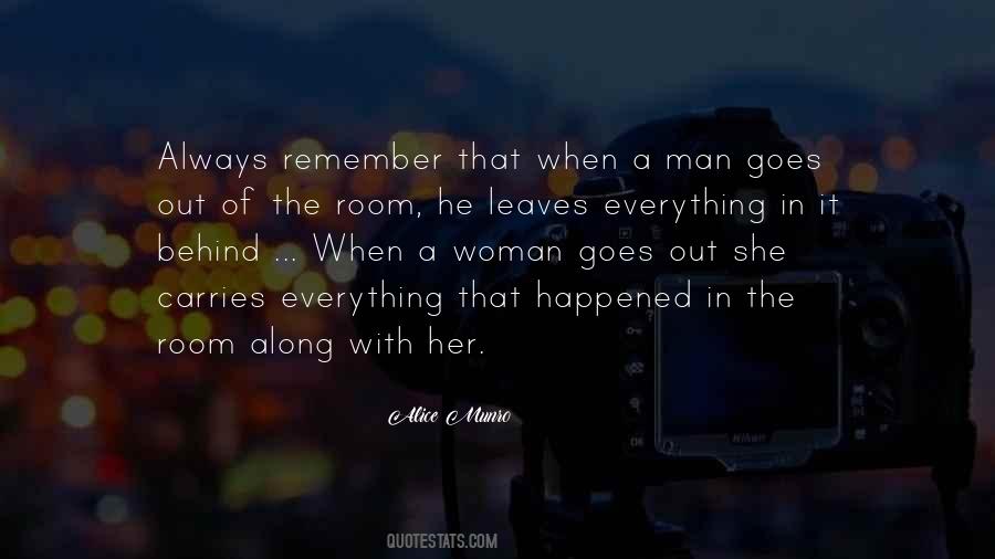 Quotes About When He Leaves #1679560