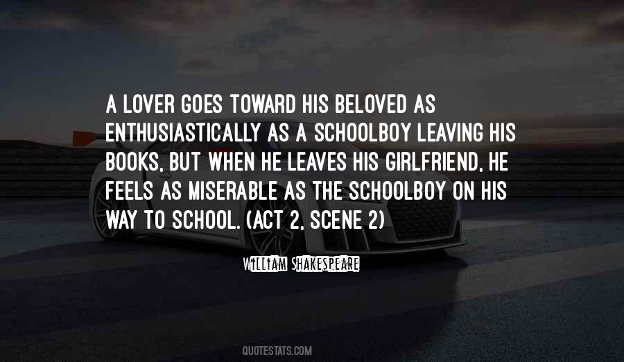 Quotes About When He Leaves #518716