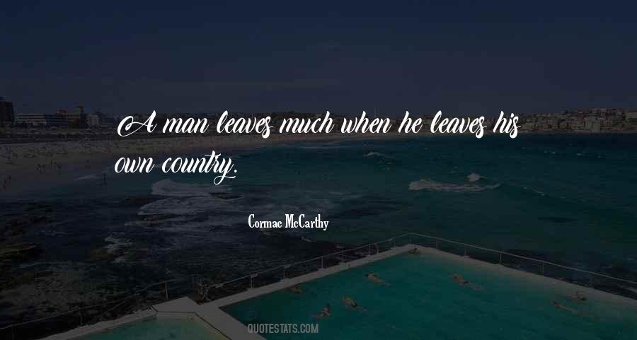 Quotes About When He Leaves #80520