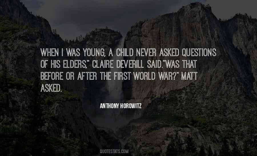 Quotes About When I Was Young #1005073