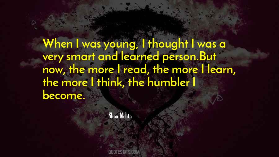 Quotes About When I Was Young #1025446