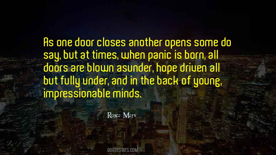 Quotes About When One Door Closes Another One Opens #305526