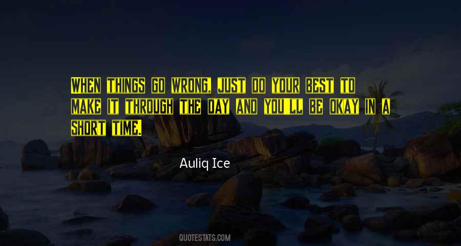 Quotes About When Things Go Wrong #1825102