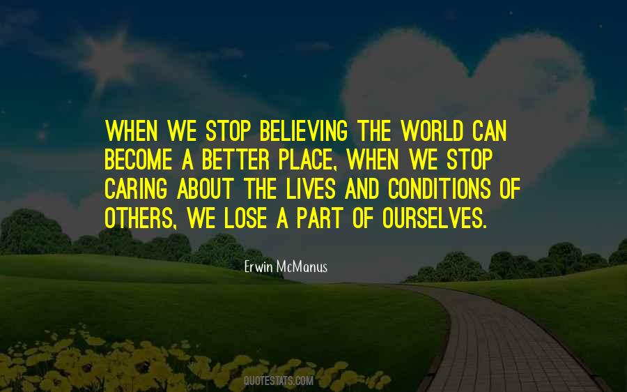 Quotes About When You Stop Caring #67416