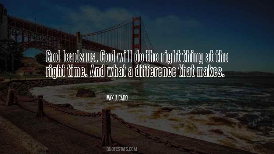 Quotes About Where God Leads You #230464