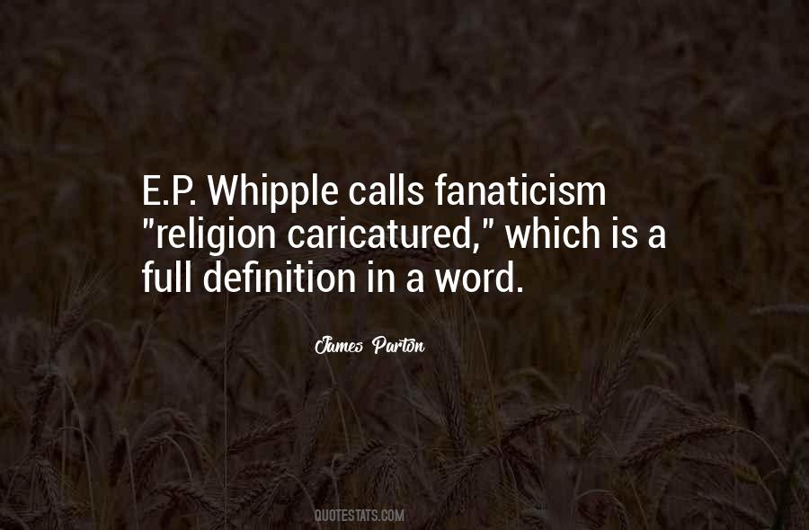 Quotes About Whipple #288998