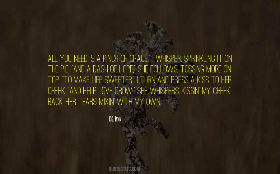 Quotes About Whispers Of Love #181572