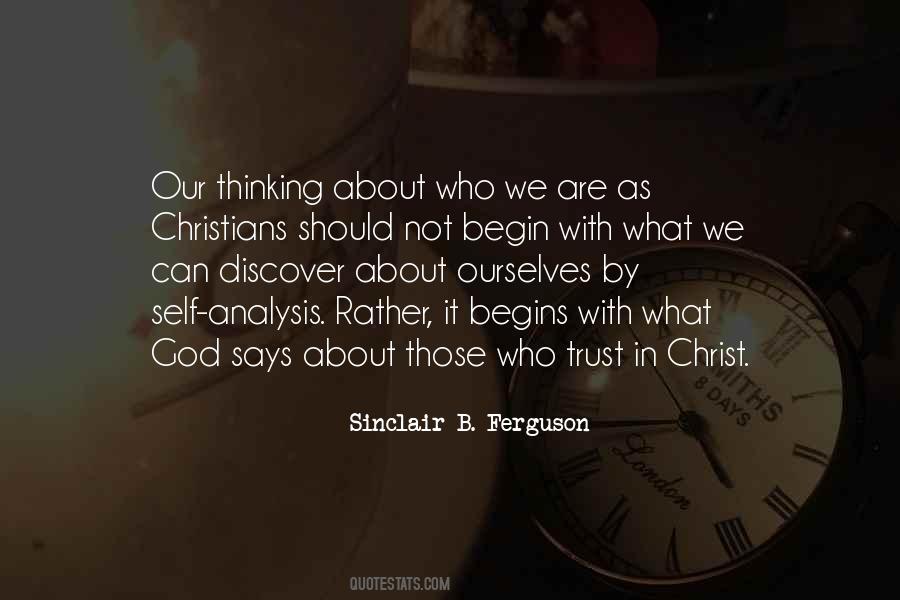 Quotes About Who We Are In Christ #1318258