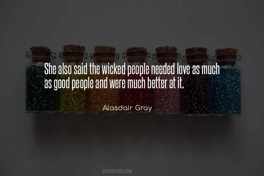 Quotes About Wicked People #84953